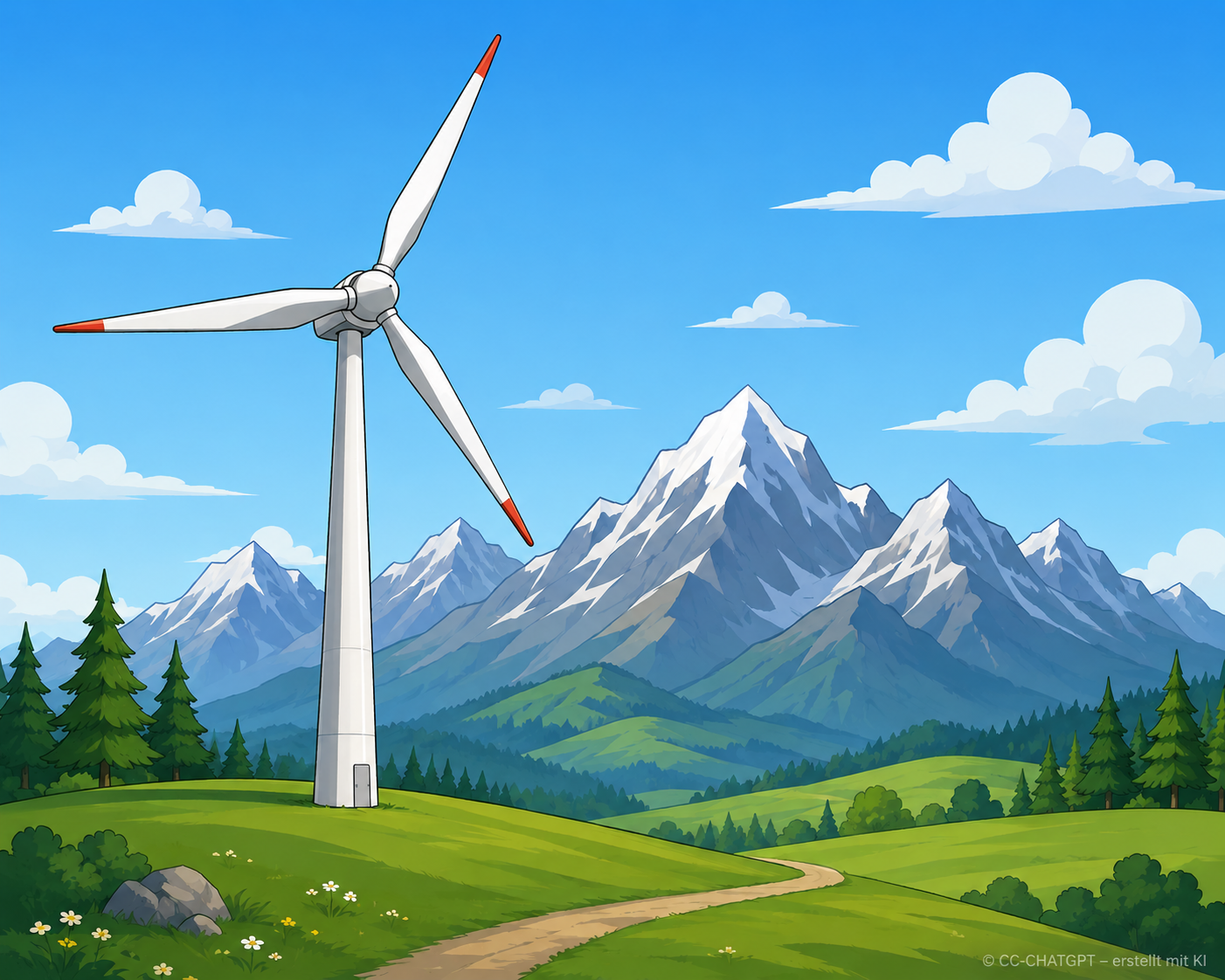 Windkraftwerke